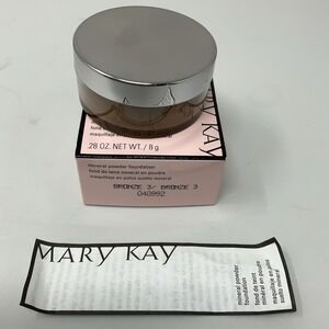 Mary Kay Mineral Powder Foundation Bronze 3 040992 Full Size .28 Oz New In Box